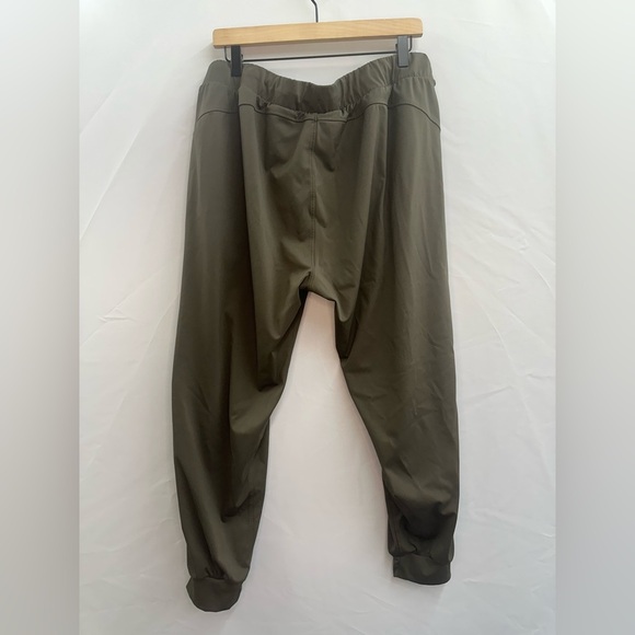 Libin Women’s Olive Green Stretch Joggers, 3XL - Picture 5 of 10